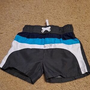 Circo Gray and Blue Swim Trunks